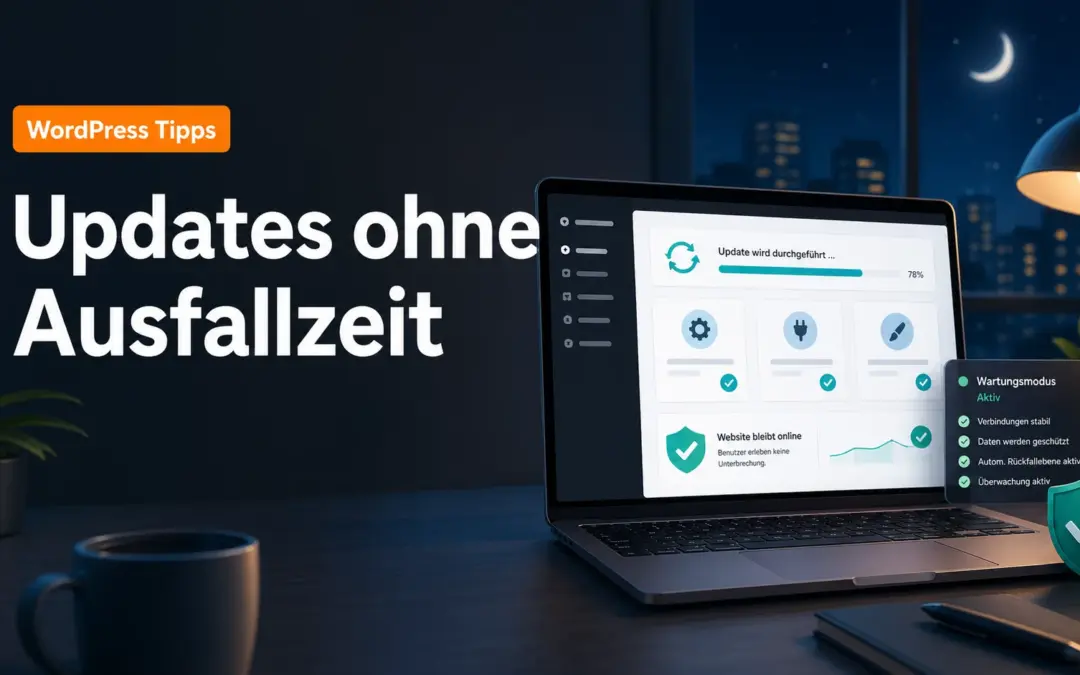 Updates einspielen ohne Ausfallzeit: So machen es WordPress-Profis